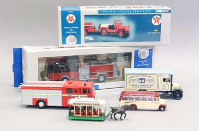 Lot 313 - Corgi Two Fire Vehicles