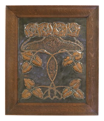 Lot 151 - Glasgow School: An Arts & Crafts Rectangular...