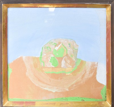 Lot 1036 - John Selway (1938-2017) "Green Rock" Inscribed...