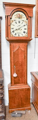 Lot 1438 - An Oak Eight Day Longcase Clock, 12'' arch...