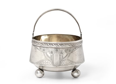 Lot 2288 - A Russian or Central European Silver Sugar-Basket