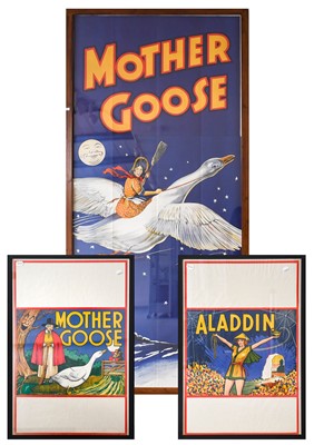 Lot 3220 - Mother Goose Large Theatre Poster