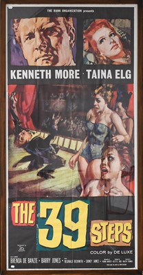 Lot 3225 - The 39 Steps Large Cinema Poster