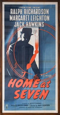 Lot 3216 - Home At Seven Large Cinema Poster