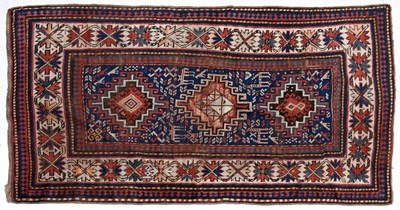 Lot 769 - Kazak Rug Central Caucasus, circa 1890 The mid-...