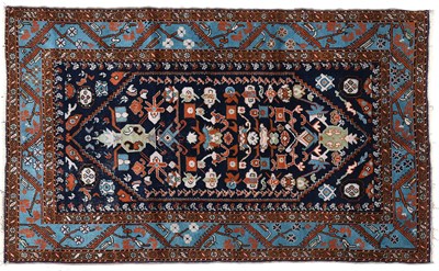 Lot 722 - West Persian Village Rug Circa 1950 The deep...