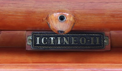 Lot 641 - Ictineo II Half Hull Cut Away Model 1:24 Scale