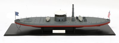 Lot 640 - USS Monitor Scale Model