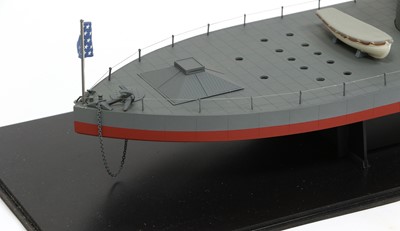 Lot 640 - USS Monitor Scale Model