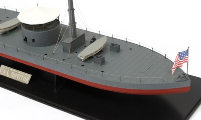 Lot 640 - USS Monitor Scale Model