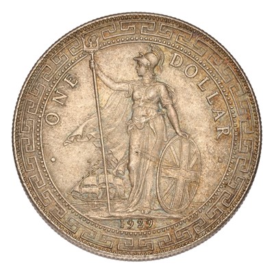 Lot 102 - British Trade Dollar, 1929B, Bombay Mint,...