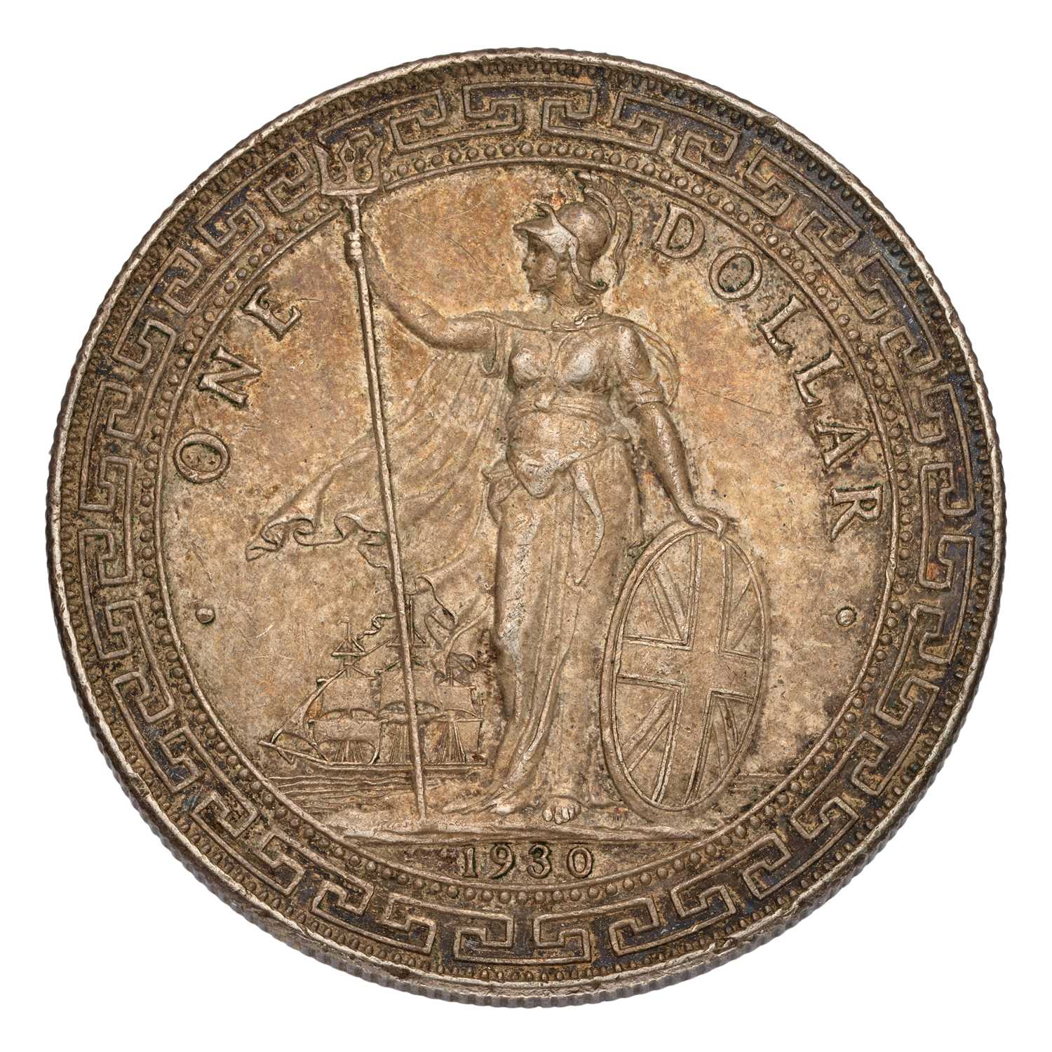 Lot 103 - British Trade Dollar, 1930B, Bombay Mint,...