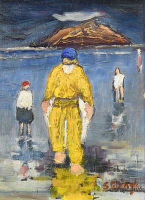 Lot 1183 - Stephanie Dingle (1926-2017) "Fisherman"...