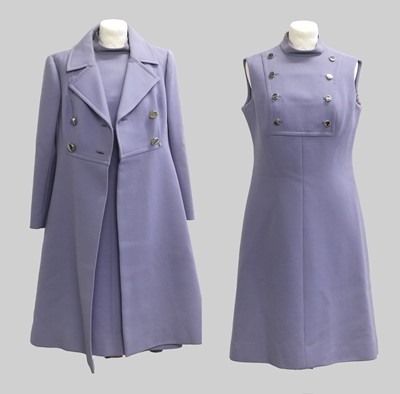 Lot 2178 - Circa 1960s Christian Dior Diorling Dress Suit,...