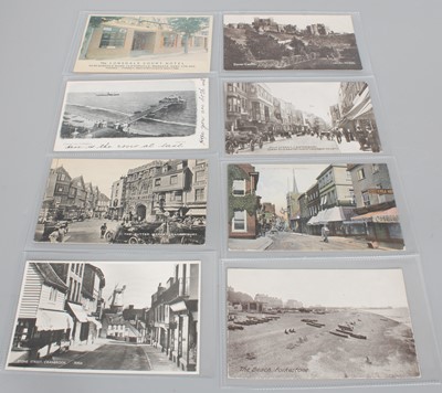 Lot 1305 - Kent and Sussex Postcards, approximately 1400...