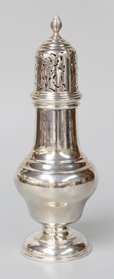 Lot 65 - A George V Silver Caster, by S. Blanckensee...