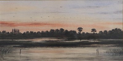 Lot 1013 - British School (19th/20th century) Dusk...