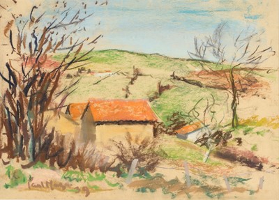 Lot 539 - Paul Maze (1887-1979) French Landscape with...