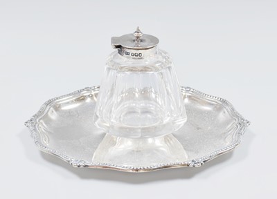 Lot 21A - A Victorian Silver Inkstand, by Henry...