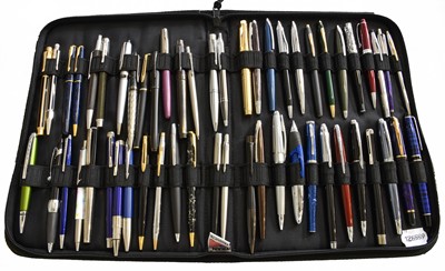 Lot 80 - A Collection of Pens, rollerball and ballpoint,...