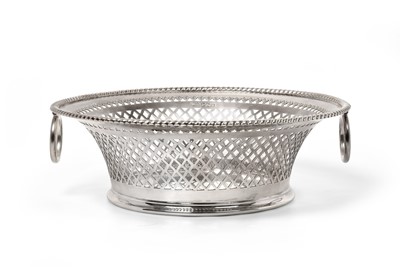 Lot 2357 - An Edward VII Silver Basket