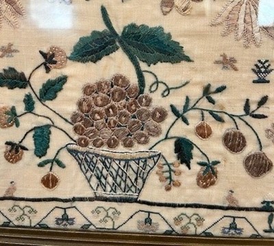 Lot 91 - A Regency Alphabet Sampler, worked by Mary...
