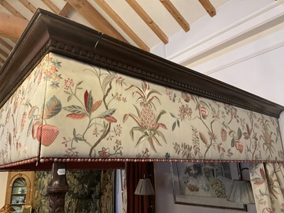Lot 92 - A George III-Style Carved Mahogany Four-Poster...
