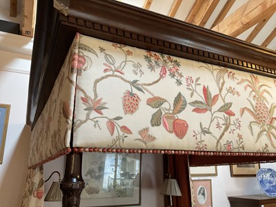 Lot 92 - A George III-Style Carved Mahogany Four-Poster...
