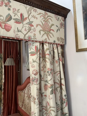 Lot 92 - A George III-Style Carved Mahogany Four-Poster...