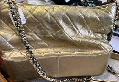 Lot 2117 - Circa 2016 Chanel Gabrielle Hobo Chanel Gold...