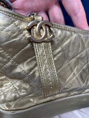 Lot 2117 - Circa 2016 Chanel Gabrielle Hobo Chanel Gold...
