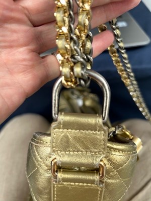 Lot 2117 - Circa 2016 Chanel Gabrielle Hobo Chanel Gold...