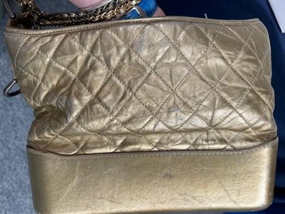 Lot 2117 - Circa 2016 Chanel Gabrielle Hobo Chanel Gold...