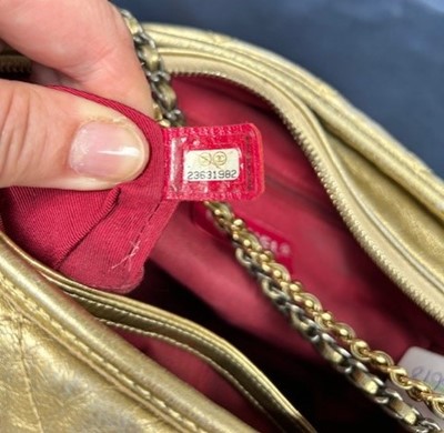 Lot 2117 - Circa 2016 Chanel Gabrielle Hobo Chanel Gold...
