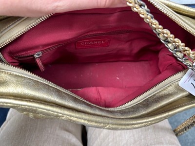 Lot 2117 - Circa 2016 Chanel Gabrielle Hobo Chanel Gold...