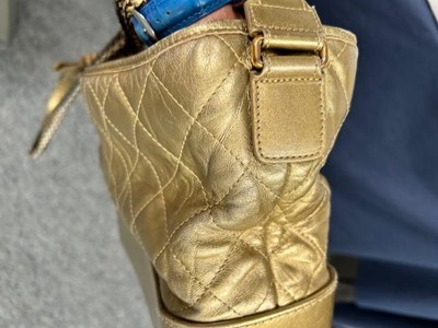 Lot 2117 - Circa 2016 Chanel Gabrielle Hobo Chanel Gold...