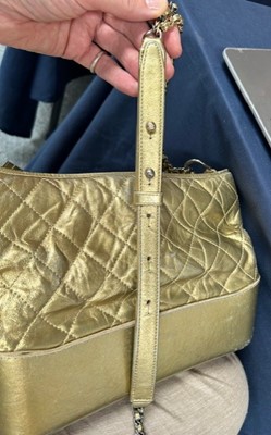 Lot 2117 - Circa 2016 Chanel Gabrielle Hobo Chanel Gold...