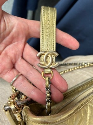 Lot 2117 - Circa 2016 Chanel Gabrielle Hobo Chanel Gold...