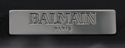 Lot 2116 - Balmain Black Croc Style Leather Gladstone...