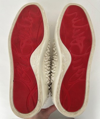 Lot 1044 - Pair of Christian Louboutin Louis 'Spikes'...