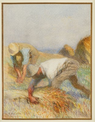 Lot 1018 - Sir George Clausen RA, RWS, RI (1852-1944)...