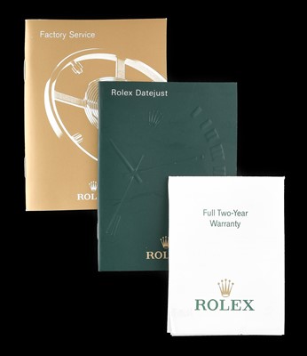 Lot 2165 - Rolex: A Stainless Steel Automatic Calendar...