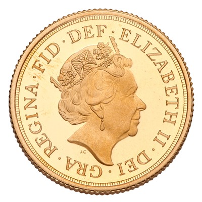 Lot 231 - Elizabeth II, Proof Sovereign 2015; fifth...