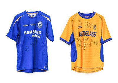 Lot 3018 - Chelsea Two Signed Football Shirts