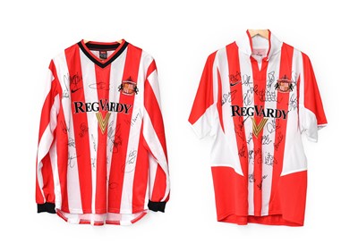Lot 3050 - Sunderland Two Signed Football Shirts