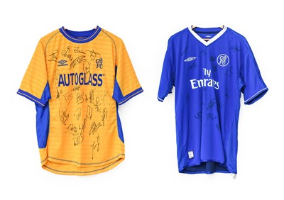 Lot 3016 - Chelsea Two Signed Football Shirts