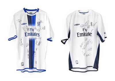 Lot 3017 - Chelsea Two Signed Football Shirts