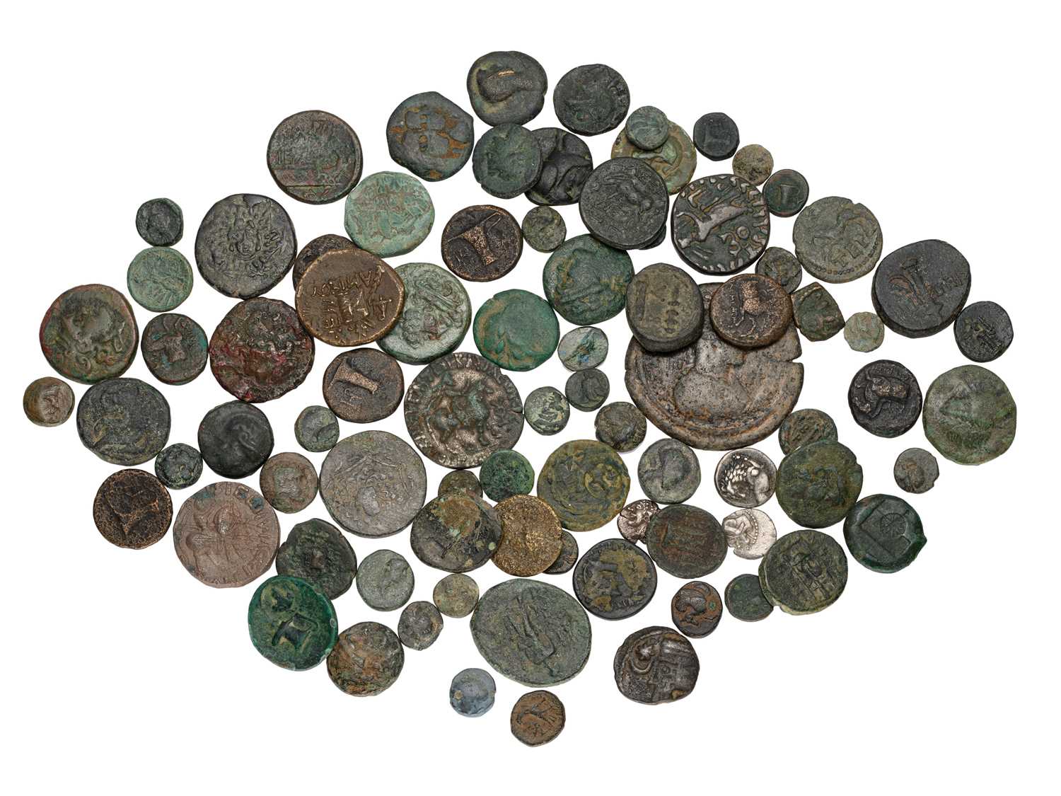 Lot 2 - Assorted Ancient Greek Bronze Coins, 84 coins