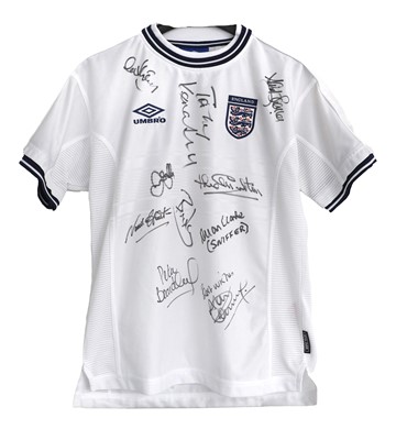 Lot 3020 - England Autographed Football Shirt