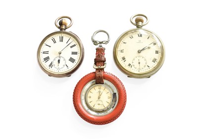 Lot 17 - A Silver Open Faced Pocket Watch, movement...